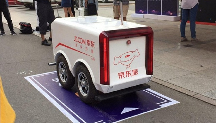 无人车实现电商配送最后一公里
