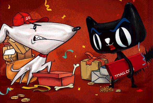 5d19672f95e42 618「猫狗大战」打到台湾 两岸物流一天搞定