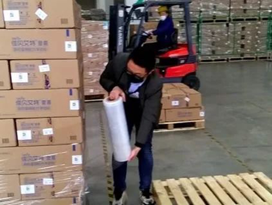 拉萨仓储企业为爱坚守，员工分批复工抗击疫情