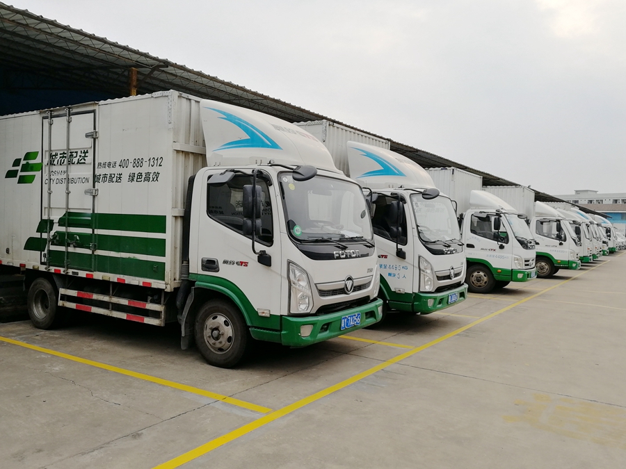 拉萨配送车队 拉萨配送车队