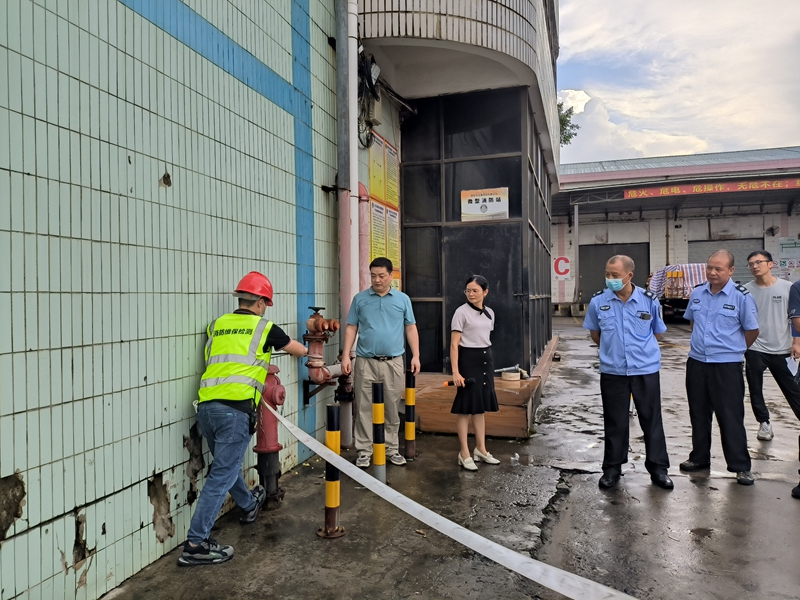 拉萨仓库出租消防演习