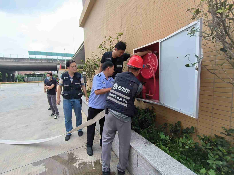 消防栓水带使用步骤讲授