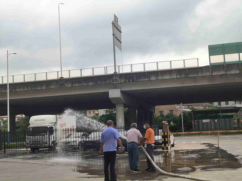 消防栓水带使用步骤讲授